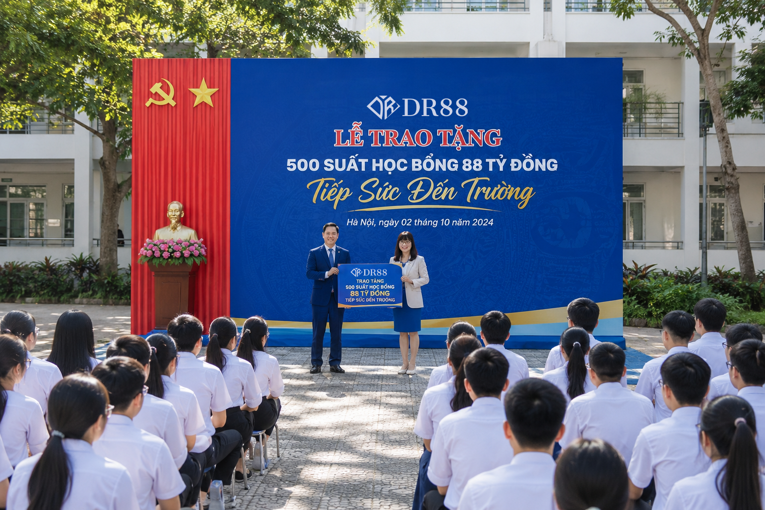 Trao học bổng