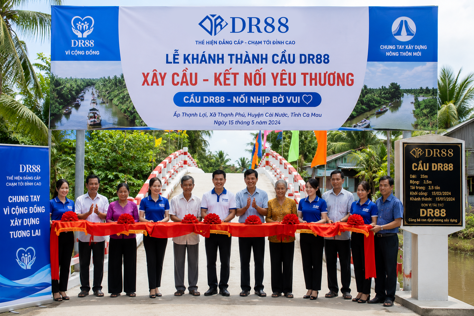 Khánh thành cầu